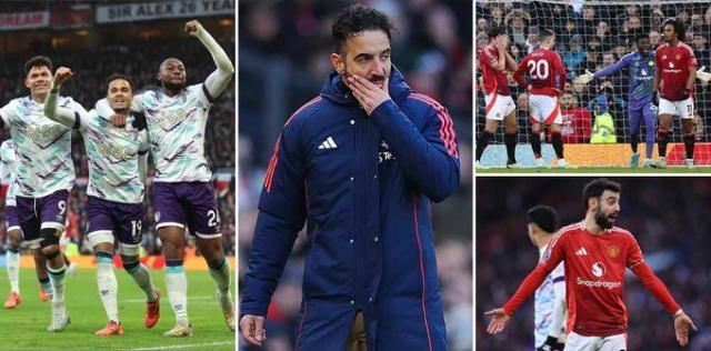 【英超】被打花，任意球+点球+运动战，曼联0-3樱桃